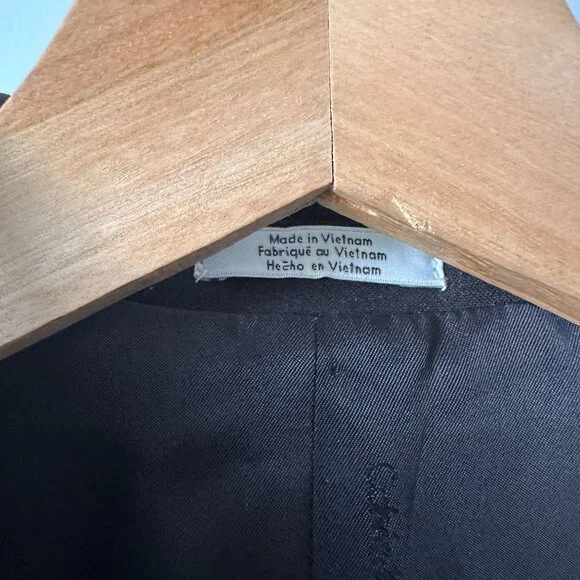 Calvin Klein Boys Infinite Stretch Blazer Formal Jacket Black size 12 NWT